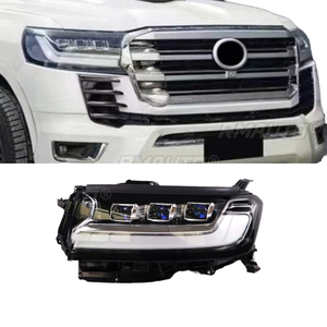 ชุดไฟหน้า LED สำหรับรถยนต์โตโยต้าแลนด์ครุยเซอร์ LC300 ปี 2022+ รุ่นสปอร์ต ดีไซน์สปอร์ต อุปกรณ์ตกแต่งรถยนต์ - Product Image 1
