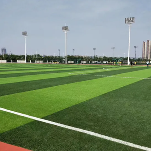 Vendita Diretta di Fabbrica: Erba Artificiale, Tappeto Erboso Sintetico, Prato in Plastica con 3 Colori Verdi per Campi Sportivi - Product Image 3