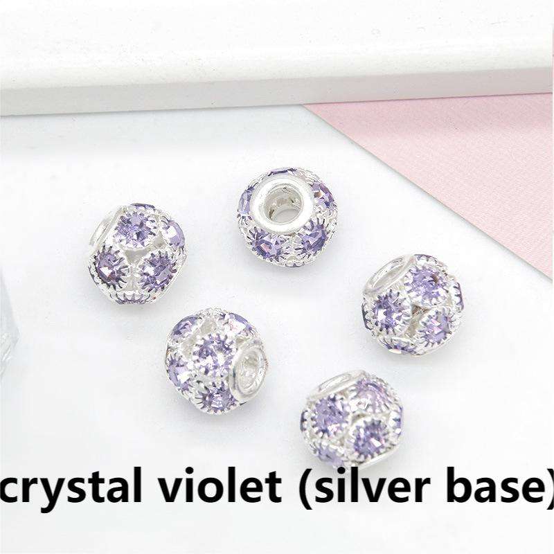 4 crystal violet(silver base)