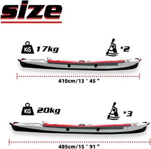 Vente en gros de <span class=keywords><strong>kayak</strong></span> de pêche au point de chute, canoë-<span class=keywords><strong>kayak</strong></span> gonflable pour l'eau, océan, lac et rivière - Product Image 6