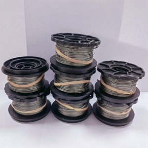 Fil de ligature torsadé électrogalvanisé TW1061T, fil de pressage en fer revêtu RB441T RB661T - Product Image 5