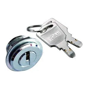 cam lock zinc Cylinder lock flat master key vending machine quarter turn lock for mailbox/cabinet/toolbox lock