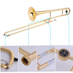 Trombone <span class=keywords><strong>alto</strong></span> cuivres si bémol <span class=keywords><strong>instrument</strong></span> <span class=keywords><strong>à</strong></span> <span class=keywords><strong>vent</strong></span> plat - Product Image 4