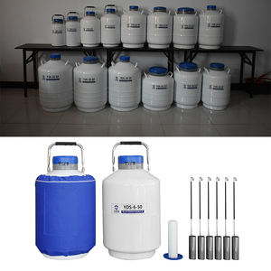 Tanque <span class=keywords><strong>de</strong></span> Almacenamiento <span class=keywords><strong>de</strong></span> Nitrógeno Líquido, Contenedor Criogénico Usado, Tanque <span class=keywords><strong>de</strong></span> Aleación <span class=keywords><strong>de</strong></span> Aluminio para Uso Doméstico, Conservación <span class=keywords><strong>de</strong></span> Semen Bovino - Product Image 1