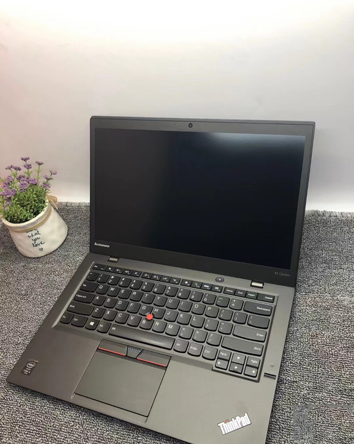 Refurbished L-enovo ThinkPad X1 Carbon 2015 Business Laptop Intel Core I7 5th Gen 8GB 256GB SSD English Keyboard Touchscreen 14"