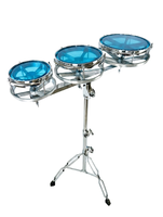 Tambour rotatif professionnel en acier PD-01L de 6+8+10 pouces - Tambour rototom, percussion légère, approvisionnement en vrac transfrontalier