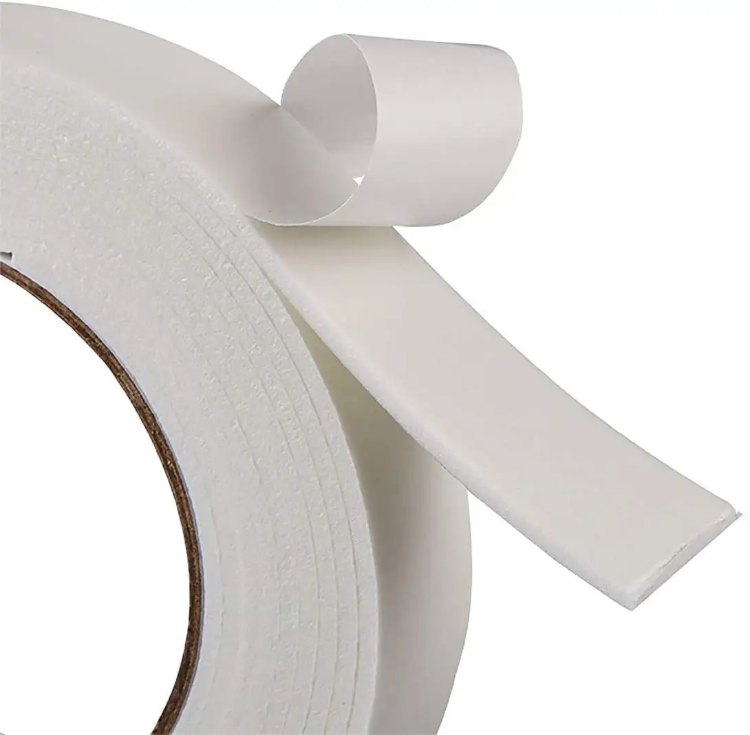 Waterproof self adhesive strong Double Sided White 3mm thick PE Foam Tape