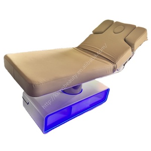 Kisen <b>Electric</b> Beauty Bed for Salon and Spa - 3 Motors, Adjustable, Luxury Customized Facial Massage <b>Table</b> - Product Image 1