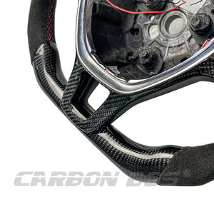 Volante de coche de fibra de carbono LED para Volkswagen <span class=keywords><strong>Golf</strong></span> MK6 4 <span class=keywords><strong>5</strong></span> 6 <span class=keywords><strong>GTI</strong></span> R Line MK5 <span class=keywords><strong>MK7</strong></span>, volante de coche personalizado - Product Image 4