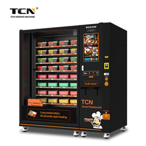 Tcn màn hình cảm ứng 24 giờ công suất lớn distributeur automatique Hot thực phẩm Máy bán hàng tự động để bán <span class=keywords><strong>Snack</strong></span> và đồ uống - Product Image 2