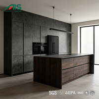 Ais Smarti Design de Meubles de Cuisine Modernes, Ensemble Complet d'Armoires de Cuisine pour Villa et Appartement