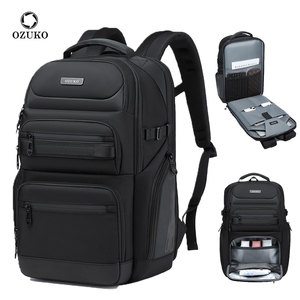 Ozuko 9772 <strong>Small</strong> Size New Innovation TSA Business <strong>Laptop</strong> <strong>Backpack</strong> Waterproof for Men Daily Work College <strong>Backpack</strong> - Product Image 1