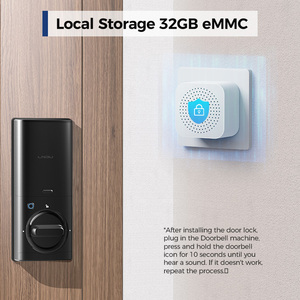 Arpha Al502 Tuya Kẽm Hợp Kim IP65 Không Thấm Nước Máy Ảnh Thông Minh Chốt Cửa Mật Khẩu Chìa Khóa Vân Tay Wifi Tầm Nhìn Ban Đêm Phía Trước Cửa Khóa - Product Image 5