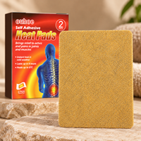 Patch chauffant auto-adhésif pour le corps à l'armoise, certifié CE, 2 pièces par sachet, OEM ODM, vente en gros, prêt à l'exportation