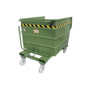 SALL - SMHLT1350V Volquetes de acero multiusos, verde-EAN 662641948785 MANEJO DE MATERIALES - Product Image 2