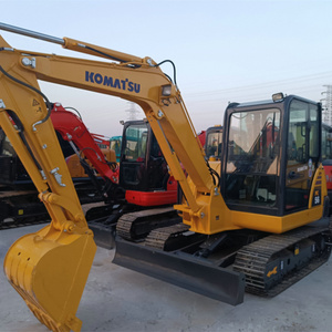 Livraison gratuite Japon komatsu pc56-7 mini pelleteuses sur chenilles d'occasion 5 tonnes pc56 pelleteuses de jardin d'occasion - Product Image 2