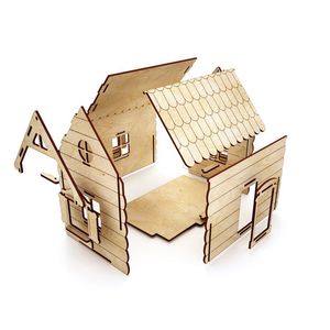 Dụng Cụ Cắt Bằng Gỗ Cho Chim Ăn Dụng Cụ Cắt Laser Nhà Búp Bê Nhà Nuôi Chim Dụng Cụ Cắt Laser <span class=keywords><strong>SVG</strong></span> DXF CDR Vector Kế Hoạch Tập Tin - Product Image 5