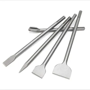 औद्योगिक ग्रेड मिश्र धातु स्टील हैंडल चांदी नक्काशी चिसिल प्वाइंट फ्लैट खोखले छिलके के लिए चांदी नक्काशी चिपकली - Product Image 1