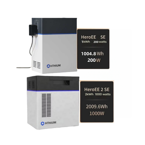 Hithlium 영웅 EE1 200W/1000W/1KWH 2KWH 휴대용 발전소 MPPT 컨트롤러와 최고의 태양 전지 패널 홈 캠핑 발전기 - Product Image 2