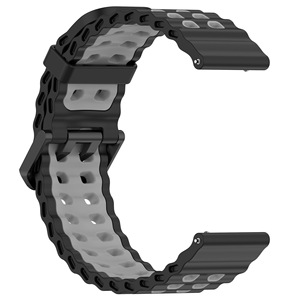 Correa de silicona de doble color Win-Win para Suunto 9/Spartan Sport Ocean correa de repuesto con liberación rápida impermeable - Product Image 5