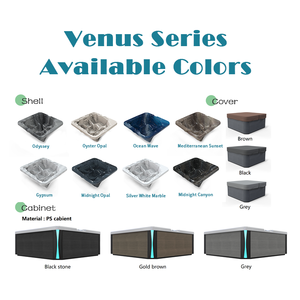 Vente en Gros de Nouvelles Tendances Bain à Remous 6 Personnes Balboa Hydro Spa Baignoire d'Usine Gran Spa Al Aire Libre Spa de Luxe 6 <span class=keywords><strong>Places</strong></span> - Product Image 3