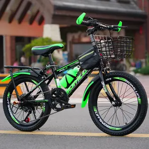 Vélo pour enfants de 18, 20, 22 et 24 pouces, avec cadre en acier au carbone, vélo de montagne à vitesse variable pour filles