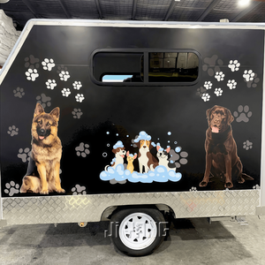 Trailer cuci anjing Salon hewan peliharaan multifungsi ponsel - Product Image 1