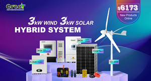 Sistema de Almacenamiento de Energía Híbrido Solar y Eólico de 1kW, 5kW, 10kW, Fuera de la Red, con Generador Magnético y Carga de Batería - Product Image 2