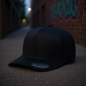 หมวกแก๊ป TCS Snapback ปรับขนาดได้ 6 แผง สีดำล้วน ยูนิเซ็กส์ สไตล์ฮิปฮอป สตรีทแวร์ แฟชั่นสำหรับฤดูหนาว กิจกรรมกลางแจ้ง และกีฬา - Product Image 2