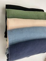 Selimut Rajut Katun Organik 100% Berkualitas Tinggi, Desain Kustom, Motif Bunga/Polos, Karakter Ceria, Ramah Lingkungan, Dapat Digunakan Sepanjang Tahun