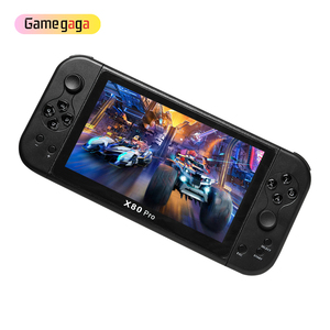 Console de jeu portable X X80 Pro, écran HD 7 pouces 1024*600, 16 Go intégrés, plus de 1000 jeux classiques, sortie TV HD, multifonctionnelle, portable - Product Image 1