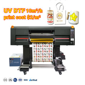 Neuer Digitaler A1 24 Zoll 60cm 3-4 Köpfe I3200 Rolle-zu-Rolle UV-DTF Aufkleber-Drucker mit Laminator - Product Image 3