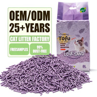 Aroma Berry Segar, Bau Blueberry, Pasir Kucing Tofu, Desain Gumpalan Rapi untuk Rumah Kota yang Kompak, Program Distributor Grosir