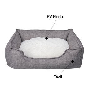 Cama de Lujo para Perros, Producto para Mascotas Cálido con Logotipo Personalizado al por Mayor del Fabricante - Product Image 5