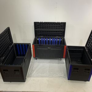 Kệ Nhựa HDPE Mới Có Thể Tháo Rời Tiện Ích <span class=keywords><strong>Trunk</strong></span> Pack Cáp Màn Hình LED Hiển Thị Trường Hợp Chuyến Bay - Product Image 4