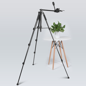 Treppiede per Fotocamera in Lega di Alluminio Q111H, Treppiede Robusto per Videocamera e Fotografia - Product Image 4