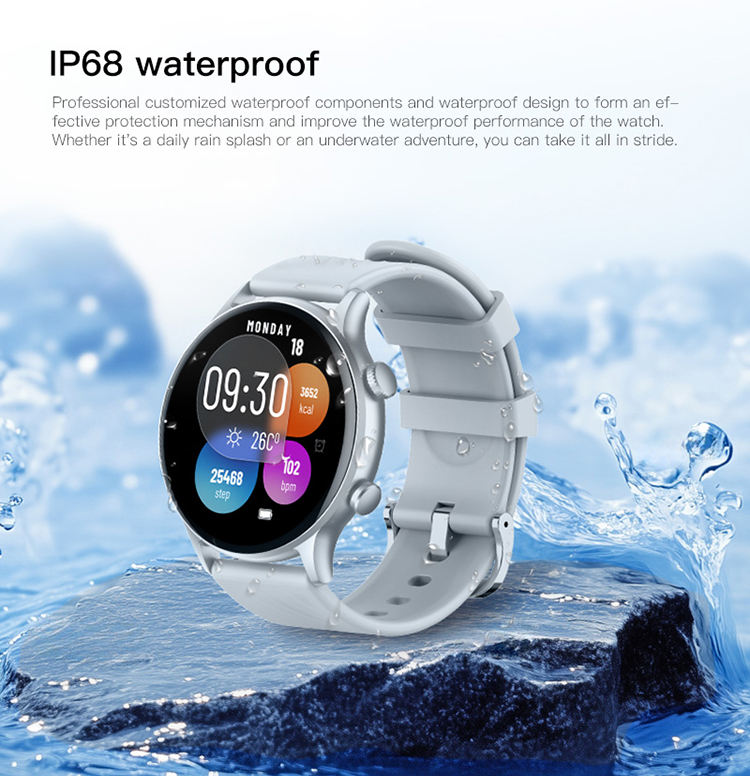 Reloj Inteligente Ip68 Waterproof Reloj Inch Round Touch Screen