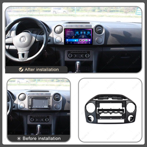 Marco de navegación para coche VOLKWAGEN de 2010-2016 con <span class=keywords><strong>Radio</strong></span> de coche Android de 10,1 pulgadas para soporte de reproductor de DVD accesorios interiores - Product Image 3