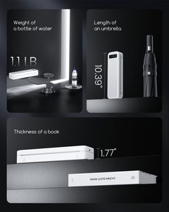 Xách tay máy in nhiệt xách tay máy in không dây cho du lịch nhỏ inkless Máy in di động cho điện thoại máy tính xách tay - Product Image 6