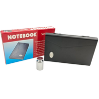 Balance de précision numérique de poche style carnet 500g 0.01g avec écran LCD et plateforme en acier inoxydable pour bijoux – Portable