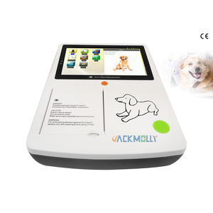 CE JM-6032 공장 가격 12 리드 ECG 동기 샘플링 시스템 디지털 휴대용 ECG 기계 심전도 - Product Image 1