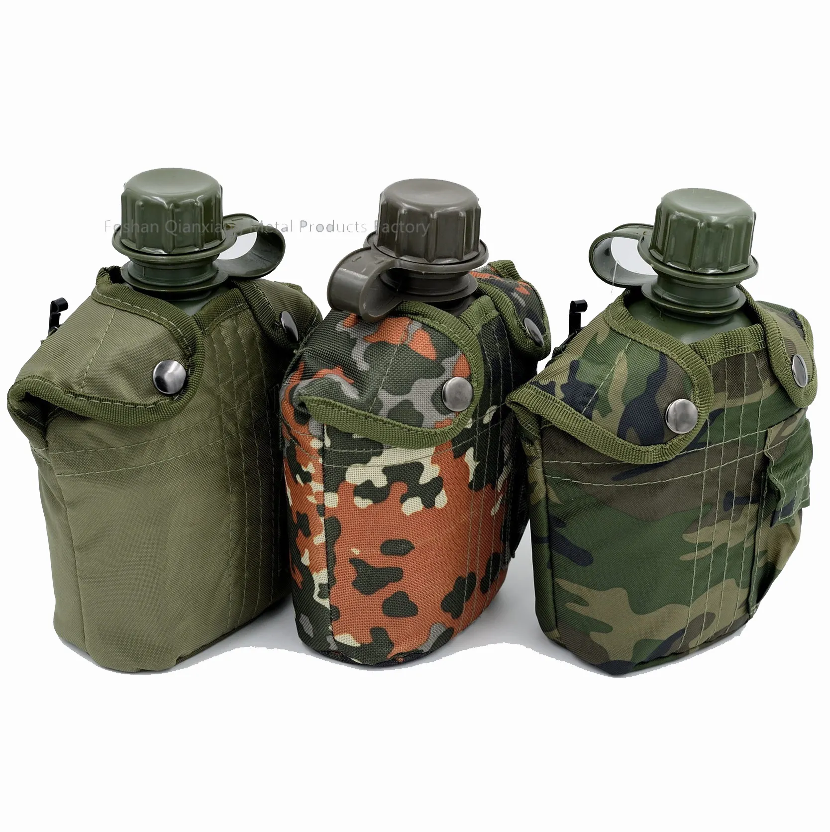 Ordu yeşil 1L şişe açık abd askeri kantin dayanıklı Bpa ücretsiz su isıtıcısı bardak