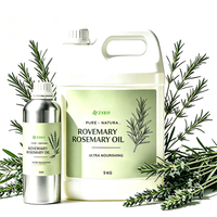 Huile Essentielle de Romarin Multi-Usages 100% Pure Distillée à la Vapeur pour la Croissance Capillaire, Soin du Cuir Chevelu, Soutien de la Mémoire, Aromathérapie, Diffuseur, Vrac