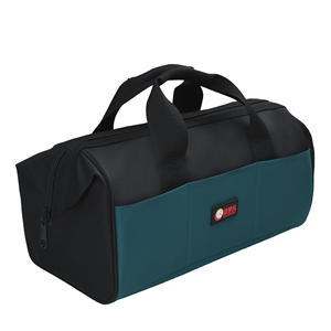 Sac de transport pour outils Shuangmeng'er, 15-19 poches, sangle réglable, fermeture éclair résistante à l'eau, trousse à outils pour électriciens et menuisiers - Product Image 2