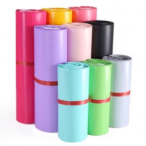 ถุงขยะกันน้ำแบบมีกาวในตัว Jun Yao พิมพ์โลโก้ได้ตามต้องการ สำหรับใช้ในครัวเรือน บรรจุภัณฑ์สำหรับส่งพัสดุด่วน ถุงส่งไปรษณีย์ - Product Image 4