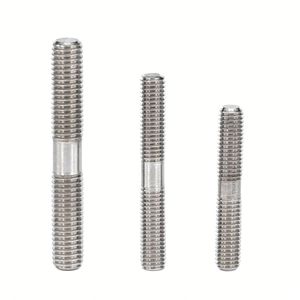 Tige filetée en acier au carbone galvanisé M10 de grade 4.8, boulons à tête cylindrique entièrement filetés - Product Image 1