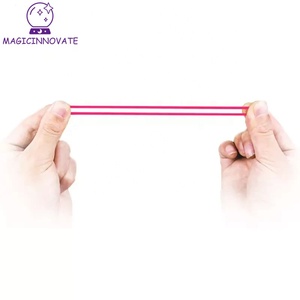 L'intero <span class=keywords><strong>Set</strong></span> di fasce elastiche intrecciate assortite Magic Trick elastico elastico Color crema puntelli magici <span class=keywords><strong>trucchi</strong></span> accessori - Product Image 4