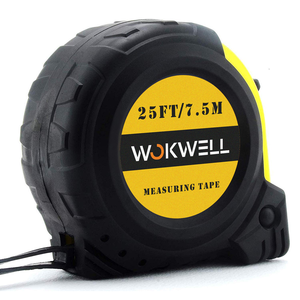 Rubans à mesurer en acier en gros OEM 3m 5m 7,5m Système de mesure métrique-imperial en pouces Anti-chute Crochet magnétique Haute visibilité - Product Image 4