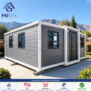 Casa Contenedor Prefabricada Expandible de 40 y 20 Pies, Estándares Australianos, 1, 2, 3, 4, 5 Dormitorios, Moderna, Precio Accesible, Casa Móvil, Granny Flat - Product Image 1