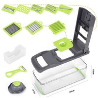 Multifunctionele Bestsellers Fruithakselsnijgereedschap Handleiding Online Groentesnijder Fruit-En Groentegereedschap